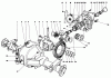 Toro 30555 (200) - 52" Side Discharge Mower, Groundsmaster 200 Series, 1991 (1000001-1999999) Listas de piezas de repuesto y dibujos DIFFERENTIAL ASSEMBLY