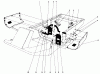 Toro 30555 (200) - 52" Side Discharge Mower, Groundsmaster 200 Series, 1989 (SN 90001-99999) Listas de piezas de repuesto y dibujos ENGINE SHIELD KIT MODEL NO. 30563