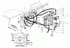 Toro 30555 (200) - 52" Side Discharge Mower, Groundsmaster 200 Series, 1989 (SN 90001-99999) Listas de piezas de repuesto y dibujos HYDRAULIC VALVE AND LIFTARM CYLINDERS