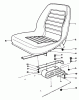 Toro 30575 - 72" Side Discharge Mower, 1990 (000001-099999) Listas de piezas de repuesto y dibujos STANDARD SEAT KIT MODEL NO. 30769