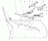 Toro 30555 (200) - 52" Side Discharge Mower, Groundsmaster 200 Series, 1990 (SN 00001-09999) Listas de piezas de repuesto y dibujos V-PLOW INSTALLATION KIT MODEL NO. 30755 (OPTIONAL)