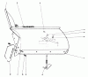 Toro 30555 (200) - 52" Side Discharge Mower, Groundsmaster 200 Series, 1990 (SN 00001-09999) Listas de piezas de repuesto y dibujos V-PLOW MODEL NO. 30750 (OPTIONAL)
