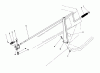 Toro 57354 (11-44) - 11-44 Pro Lawn Tractor, 1987 (7000001-7999999) Listas de piezas de repuesto y dibujos CHUTE CONTROL ASSEMBLY 36" SNOWTHROWER ATTACHMENT MODEL NO. 59160 (OPTIONAL)