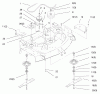 Toro 78444 - 44" Side Discharge Mower, 5xi Garden Tractor, 1998 (8900001-8999999) Listas de piezas de repuesto y dibujos SPINDLE AND BLADE ASSEMBLY