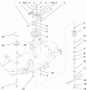Toro 78448 - 48" Side Discharge Mower, 5xi Garden Tractors, 2001 (210000001-210999999) Listas de piezas de repuesto y dibujos SPINDLE AND BLADE ASSEMBLY