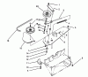 Toro 07-42VY01 - Easy Twin 42" Vacuum Bagger, 1992 (2000001-2999999) Listas de piezas de repuesto y dibujos BELT & PULLEY ASSEMBLY