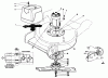 Toro 20564 - Electric Lawnmower, 1990 (0000001-0999999) Listas de piezas de repuesto y dibujos MOTOR & BLADE ASSEMBLY