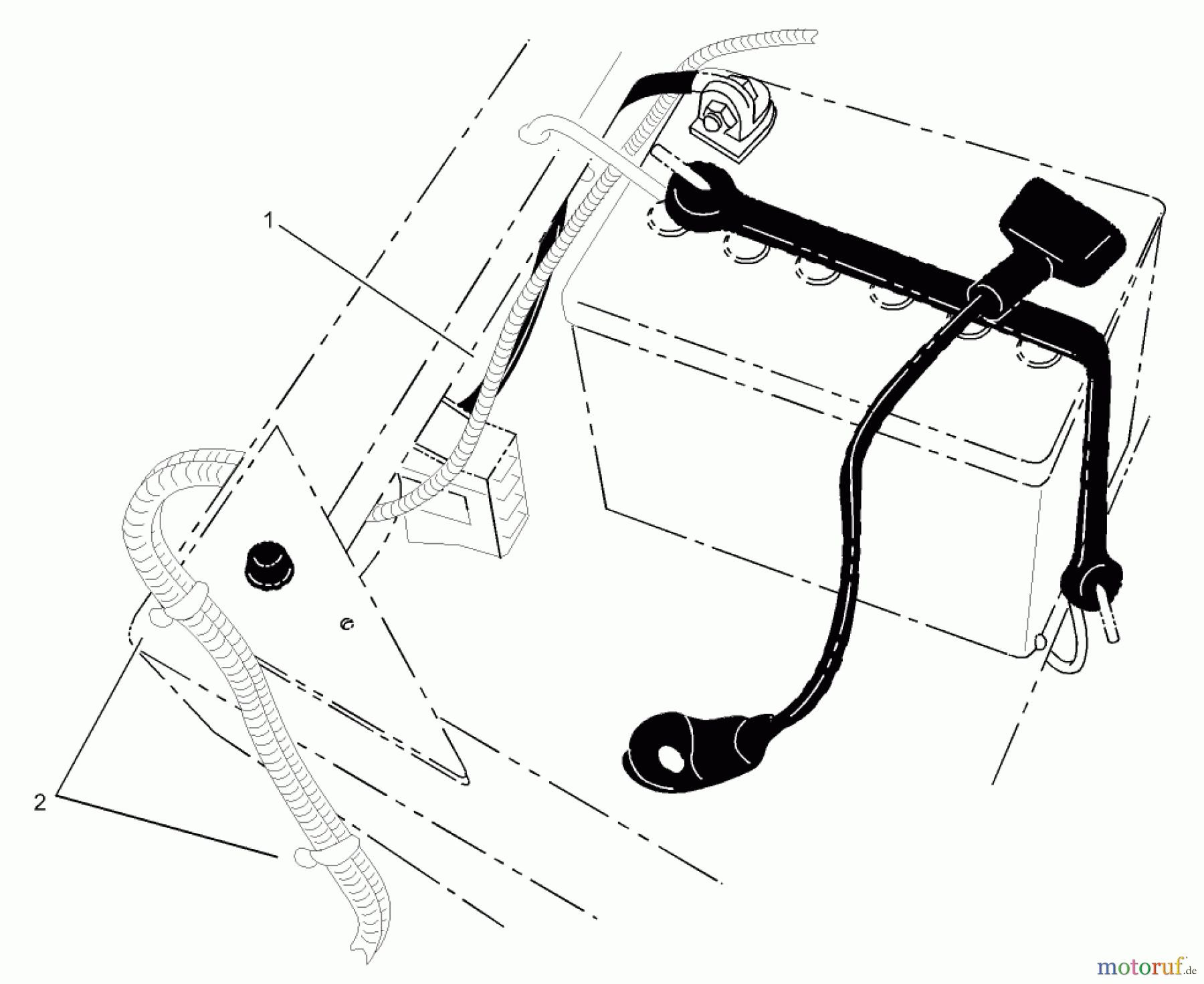  Toro Neu Accessories, Mower 104-8041 - Toro Light Kit, TimeCutter ZX Riding Mowers LAMP HARNESS ASSEMBLY