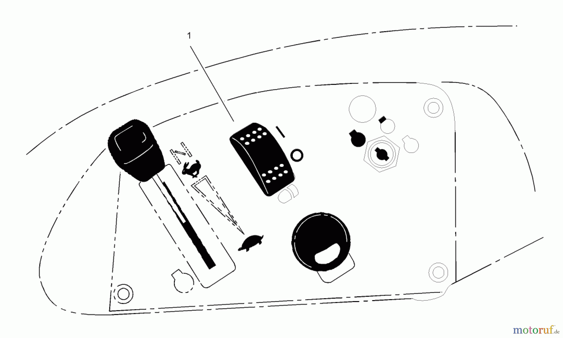  Toro Neu Accessories, Mower 104-8041 - Toro Light Kit, TimeCutter ZX Riding Mowers SWITCH ASSEMBLY