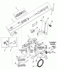 Toro 01-14K802 (C-145) - C-145 8-Speed Tractor, 1981 Listas de piezas de repuesto y dibujos HYDRAULIC SYSTEM