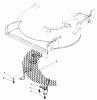 Toro 59108 - Side Discharge Chute, 21" Cast-Deck Recycler II Listas de piezas de repuesto y dibujos LEAF SHREDDER KIT MODEL NO. 59157 (OPTIONAL)