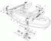 Toro 30144 - 44" Side Discharge Mower, 1985 (SN 5000001-5999999) Listas de piezas de repuesto y dibujos 52" CARRIER FRAME MODEL NO. 30152