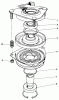 Toro 30152 - 52" Side Discharge Mower, 1985 (SN 5000001-5999999) Listas de piezas de repuesto y dibujos CLUTCH ASSEMBLY NO. 54-3200