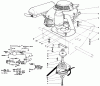 Toro 30136 - 36" Side Discharge Mower, 1986 (6000001-6000797) Listas de piezas de repuesto y dibujos ENGINE ASSEMBLY