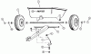 Toro 7-2211 - 2-Wheel Cart, 1968 Listas de piezas de repuesto y dibujos PARTS LIST-DUMP TRAILER MODEL 7-2211 (FORMERLY LTD-244)