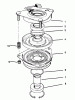 Toro 30610 (120) - Proline 120, 1995 (591300-599999) Listas de piezas de repuesto y dibujos CLUTCH ASSEMBLY NO. 54-0220