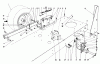 Toro 56145 (8-32) - 8-32 Rear Engine Rider, 1989 (9000001-9999999) Listas de piezas de repuesto y dibujos REAR AXLE ASSEMBLY