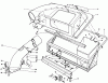 Toro 56145 (8-32) - 8-32 Rear Engine Rider, 1989 (9000001-9999999) Listas de piezas de repuesto y dibujos TWIN BAGGER GRASS CATCHER MODEL NO. 59122 (OPTIONAL)