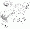 Toro 32-12BEA2 (212-H) - 212-H Tractor, 1991 (1000001-1999999) Listas de piezas de repuesto y dibujos BODY ASSEMBLY