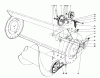 Toro 57360 (11-32) - 11-32 Lawn Tractor, 1982 (2000001-2999999) Listas de piezas de repuesto y dibujos 36" SNOWTHROWER ATTACHMENT MODEL NO. 59136 #2