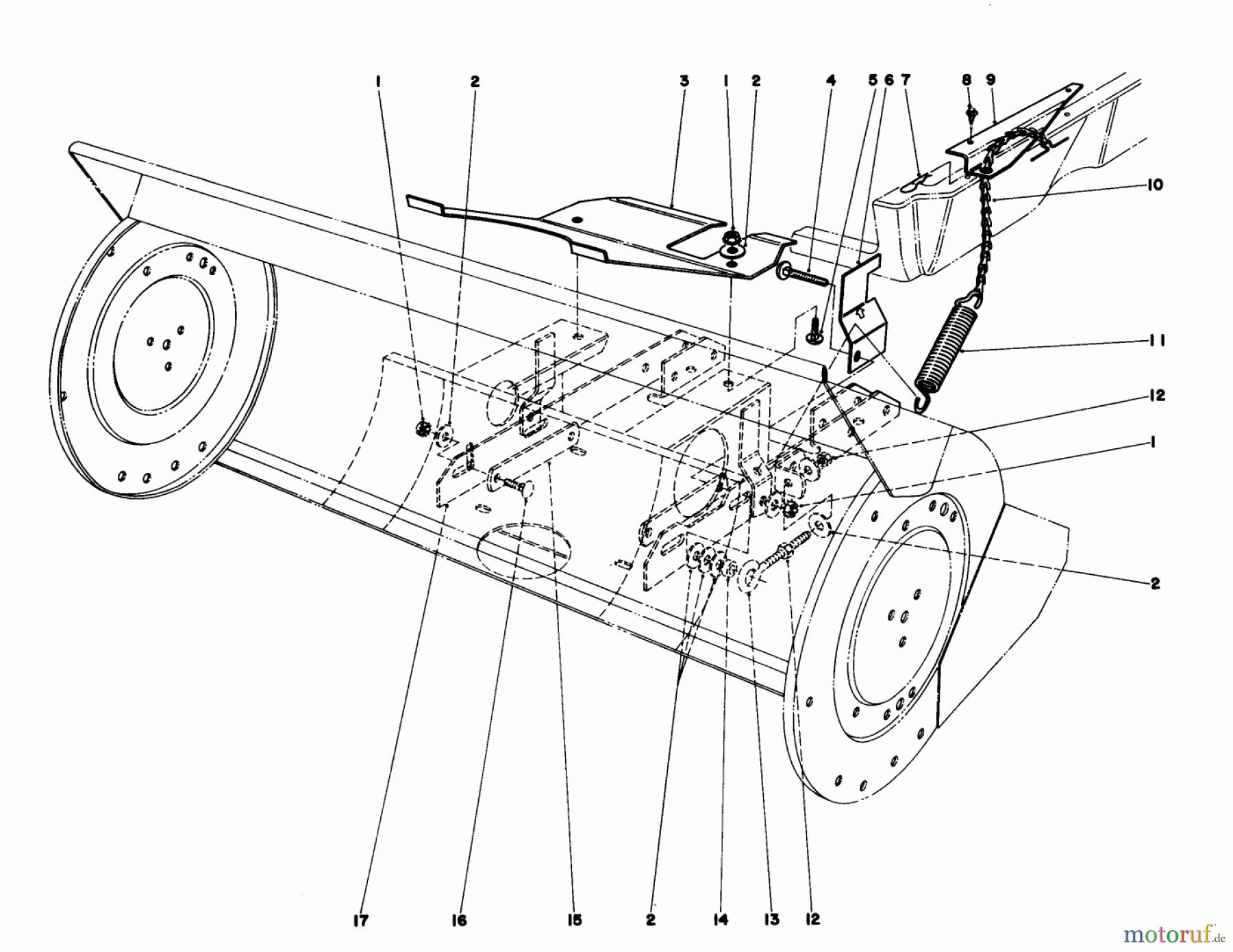  Toro Neu Mowers, Lawn & Garden Tractor Seite 1 57360 (11-32) - Toro 11-32 Lawn Tractor, 1982 (2000001-2999999) 36