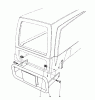 Toro 57360 (11-32) - 11-32 Lawn Tractor, 1982 (2000001-2999999) Listas de piezas de repuesto y dibujos EASY FILL GRASS CATCHER MODEL 59120 #2