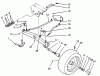 Toro 42-16BE01 (246-H) - 246-H Yard Tractor, 1992 (2000001-2999999) Listas de piezas de repuesto y dibujos FRONT AXLE ASSEMBLY
