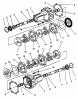 Toro 42-16BE01 (246-H) - 246-H Yard Tractor, 1992 (2000001-2999999) Listas de piezas de repuesto y dibujos TRANSMISSION EATON MODEL 751-045 #2