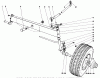 Toro 55002 (935) - 935 Recoil Lawn Tractor, 1969 (9000001-9999999) Listas de piezas de repuesto y dibujos 935 AND 935E FRONT AXLE ASSEMBLY