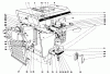 Toro 55233 - 36" Side Discharge Mower, 1972 (2000001-2999999) Listas de piezas de repuesto y dibujos HOOD AND ENGINE ASSEMBLY