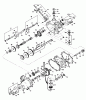 Toro 55233 - 36" Side Discharge Mower, 1972 (2000001-2999999) Listas de piezas de repuesto y dibujos TRANSAXLE PEERLESS MODEL NO. 615 ASSEMBLY