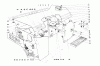Toro 55402 (960) - 960 Suburban Lawn Tractor, 1971 (1000001-1999999) Listas de piezas de repuesto y dibujos HOOD & GRILLE ASSEMBLY