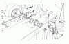 Toro 56176 (12-32) - 12-32 Rear Engine Rider, 1991 (1000001-1999999) Listas de piezas de repuesto y dibujos REAR AXLE ASSEMBLY
