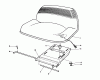 Toro 59178 - 32" Bagger, Easy Empty, 1992 (2000001-2999999) Listas de piezas de repuesto y dibujos SEAT ASSEMBLY
