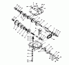 Toro 59176 - 32" Bagger, Easy Empty, 1992 (2000001-2999999) Listas de piezas de repuesto y dibujos TRANSMISSION PEERLESS MODEL 770A