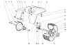 Toro 57043 - 25" Lawn Tractor, 1971 (1000001-1999999) Listas de piezas de repuesto y dibujos REAR AXLE ASSEMBLY