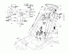 Toro 57351 - 32" Lawn Tractor, 1977 (7000001-7999999) Listas de piezas de repuesto y dibujos STEERING WHEEL & DASH ASSEMBLY