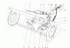 Toro 57360 (11-32) - 11-32 Lawn Tractor, 1980 (0000001-0999999) Listas de piezas de repuesto y dibujos 36" SNOWTHROWER ATTACHMENT MODEL NO. 59136 #4
