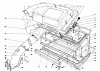 Toro 57360 (11-32) - 11-32 Lawn Tractor, 1980 (0000001-0999999) Listas de piezas de repuesto y dibujos EASY FILL GRASS CATCHER MODEL 59120 #1