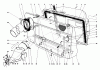 Toro 57300 (8-32) - 8-32 Front Engine Rider, 1981 (1000001-1999999) Listas de piezas de repuesto y dibujos EASY-EMPTY GRASS CATCHER MODEL 59111 #1