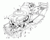 Toro 57300 (8-32) - 8-32 Front Engine Rider, 1981 (1000001-1999999) Listas de piezas de repuesto y dibujos ENGINE ASSEMBLY MODEL 57300