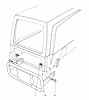 Toro 57300 (8-32) - 8-32 Front Engine Rider, 1984 (4000001-4999999) Listas de piezas de repuesto y dibujos BUMPER KIT (OPTIONAL)