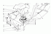 Toro 57300 (8-32) - 8-32 Front Engine Rider, 1984 (4000001-4999999) Listas de piezas de repuesto y dibujos CLUTCH & PULLEY ASSEMBLY