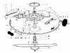 Toro 57300 (8-32) - 8-32 Front Engine Rider, 1984 (4000001-4999999) Listas de piezas de repuesto y dibujos CUTTING DECK MODEL 59130