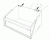 Toro 57300 (8-32) - 8-32 Front Engine Rider, 1984 (4000001-4999999) Listas de piezas de repuesto y dibujos LEAF BAG MODEL 59123 (FOR USE ON TWIN BAGGER GRASS CATCHER)(OPTIONAL)