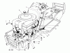 Toro 57360 (11-32) - 11-32 Lawn Tractor, 1985 (5000001-5999999) Listas de piezas de repuesto y dibujos ENGINE ASSEMBLY MODEL 57300
