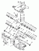 Toro 57360 (11-32) - 11-32 Lawn Tractor, 1985 (5000001-5999999) Listas de piezas de repuesto y dibujos PEERLESS TRANSAXLE MODEL 801D