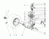Toro 57360 (11-32) - 11-32 Lawn Tractor, 1985 (5000001-5999999) Listas de piezas de repuesto y dibujos TRANSAXLE & CLUTCH ASSEMBLY