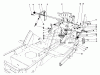 Toro 57305 - 32" Lawn Tractor, 1978 (8000001-8999999) Listas de piezas de repuesto y dibujos SHIFT & CLUTCH ASSEMBLY