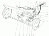 Toro 57357 (11-44) - 11-44 Lawn Tractor, 1982 (2000001-2999999) Listas de piezas de repuesto y dibujos 36" SNOWTHROWER ATTACHMENT MODEL 59136 #4